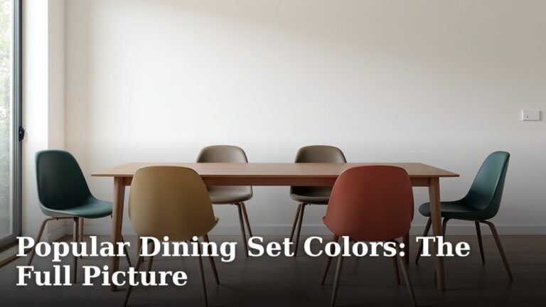 Popular Dining Set Colors: The Full Picture