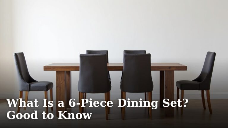 What Is a 6-Piece Dining Set? Good to Know