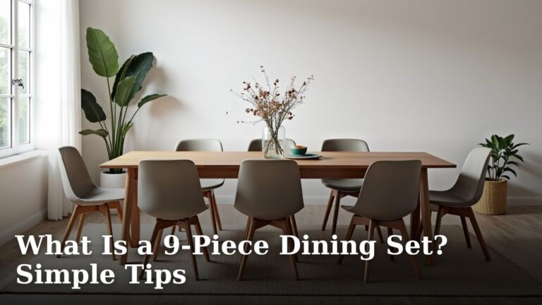 What Is a 9-Piece Dining Set? Simple Tips