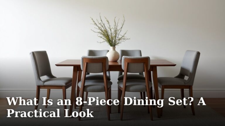 What Is an 8-Piece Dining Set? A Practical Look