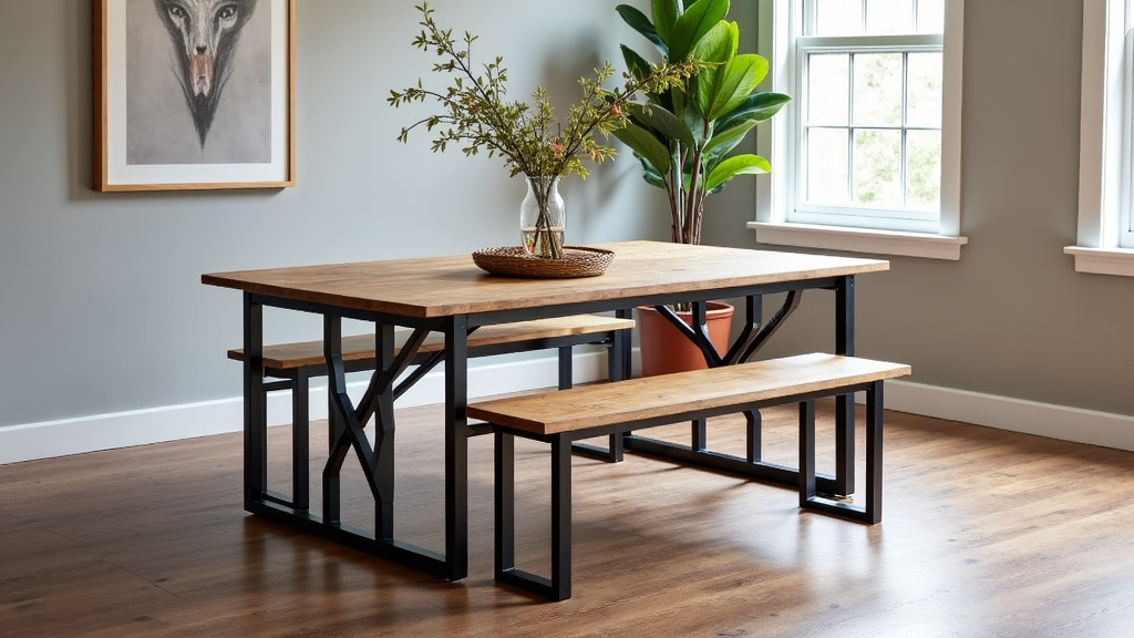 Understanding the Appeal of Industrial Dining Sets